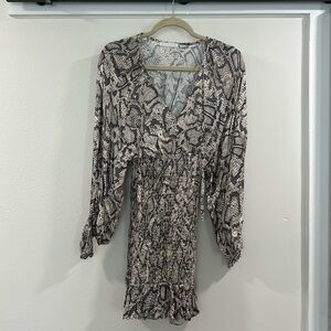 Karlie size small snakeskin pattern dress!